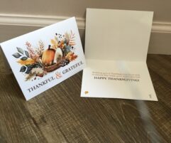 Wishing you a Thanksgiving filled with moments that make your heart feel full. HAPPY THANKSGIVING!