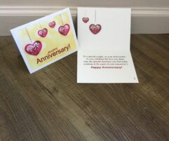 As you celebrate the love you share, may the special closeness you feel today continue to be a part of your tomorrow's. Happy Anniversary!